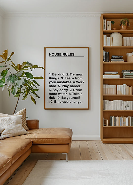 House Rules Poster
