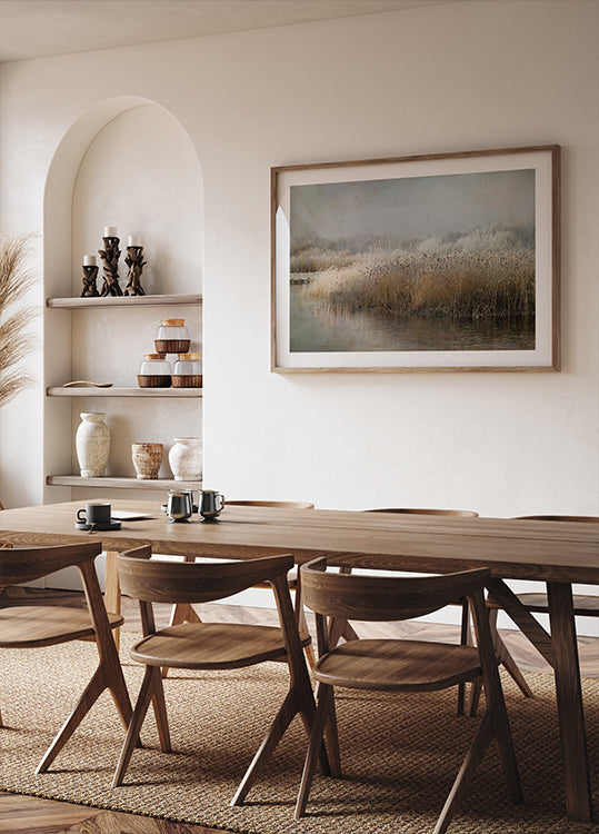 Winter Morning Poster