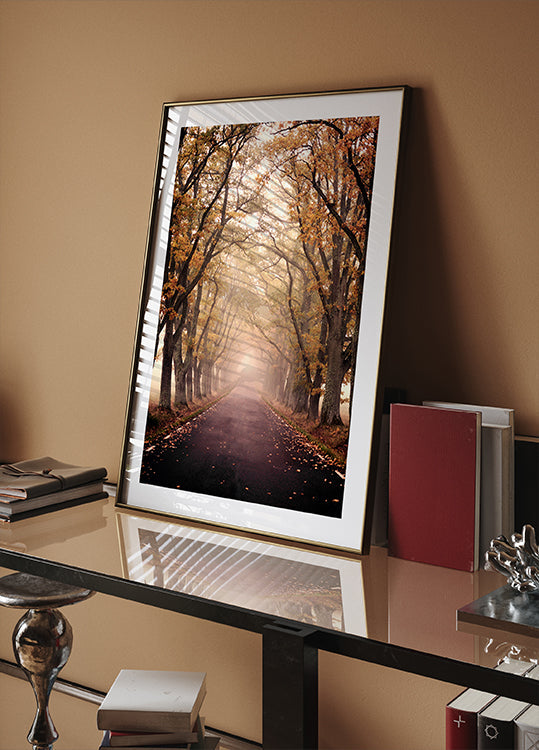 Autumn Avenue Poster