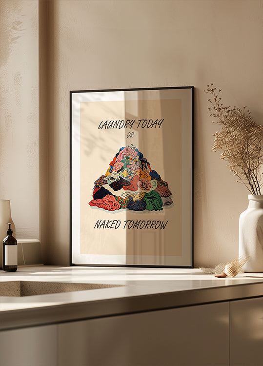 Laundry Naked Pictufy Poster