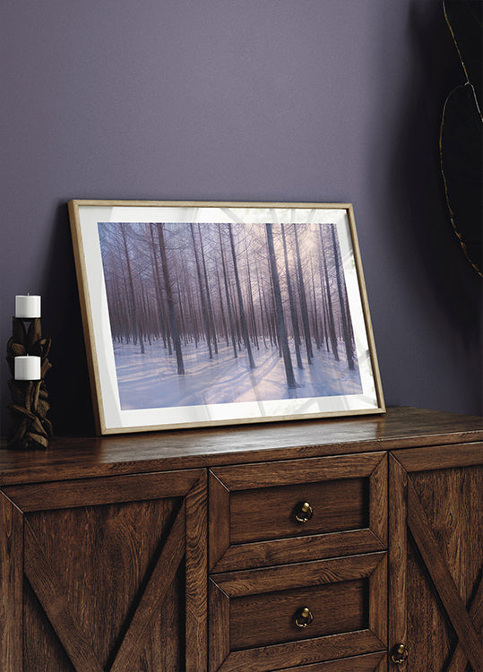 Silent Winter Symphony Poster