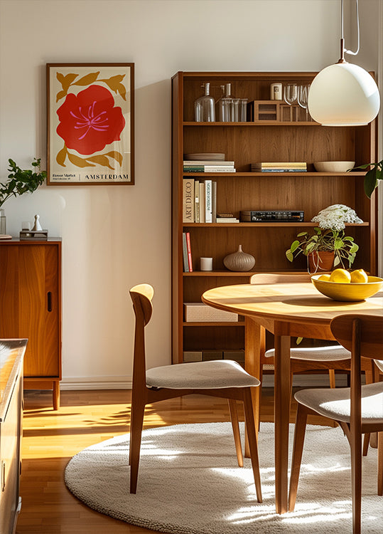 Flower Market. Amsterdam Poster