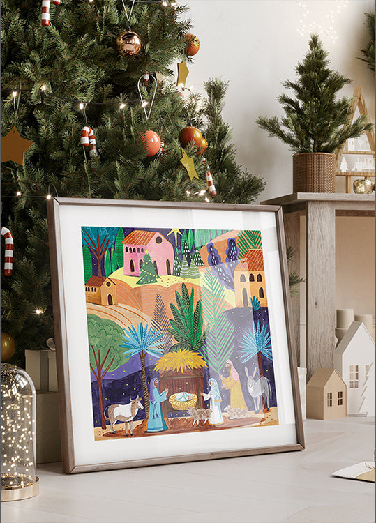 Nativity Scene Posters