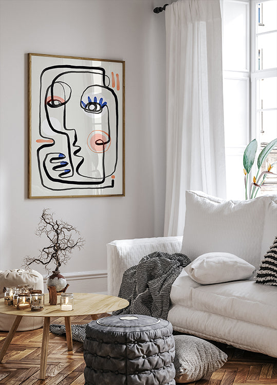 Woman With Nail Polish Poster