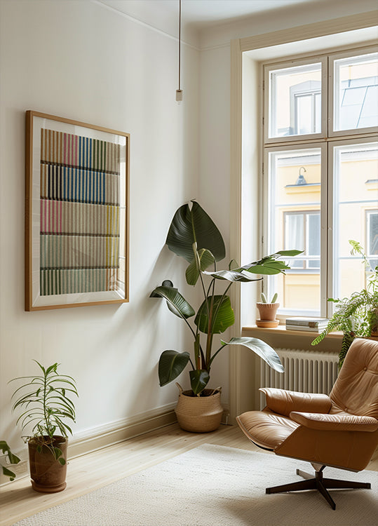 Pelco Stripe Multi Pictufy Poster