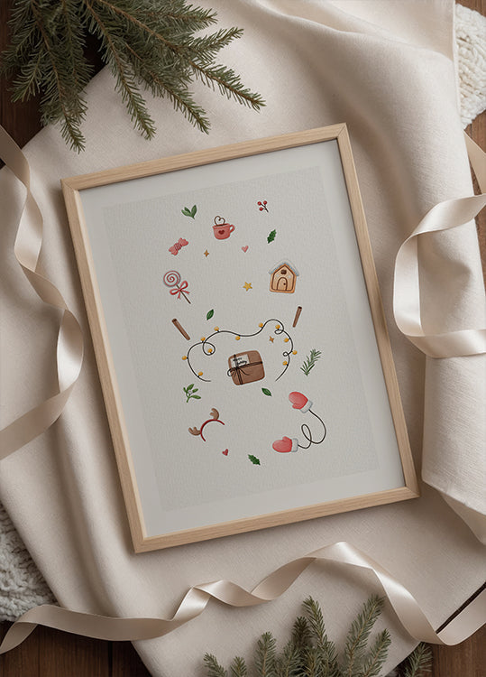 Cozy Holiday Moments Poster