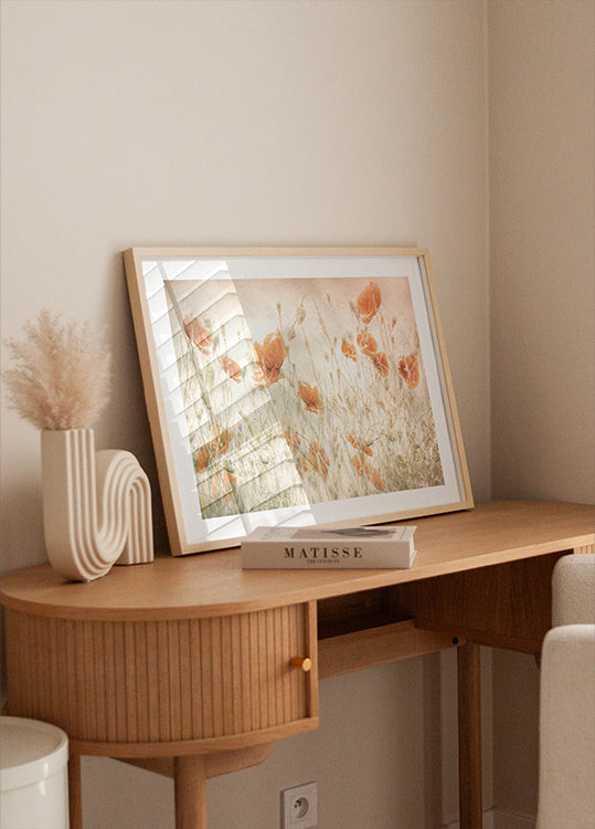 Poppies in the field