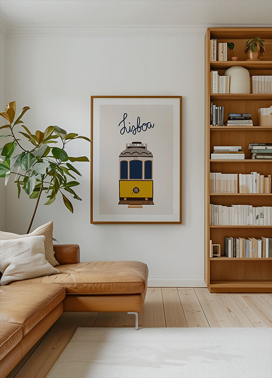 Lisbon Tram Poster