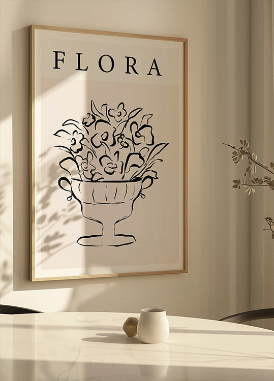 Floral Elegance Poster