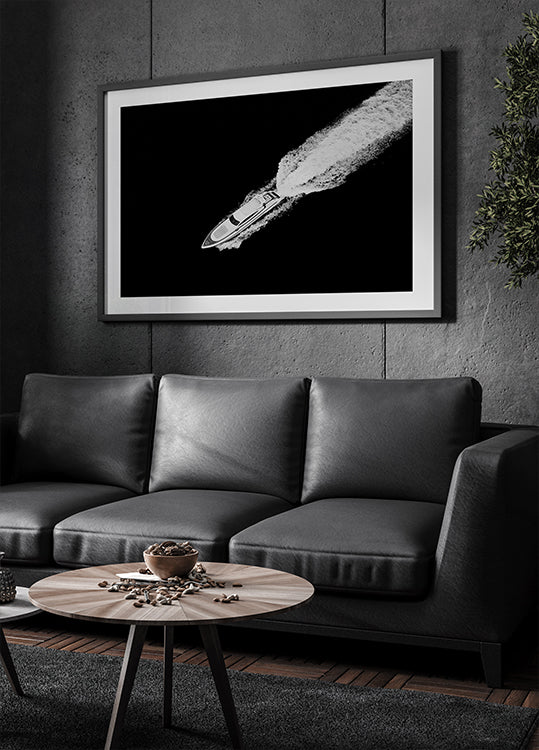 Monochrome Voyage Poster