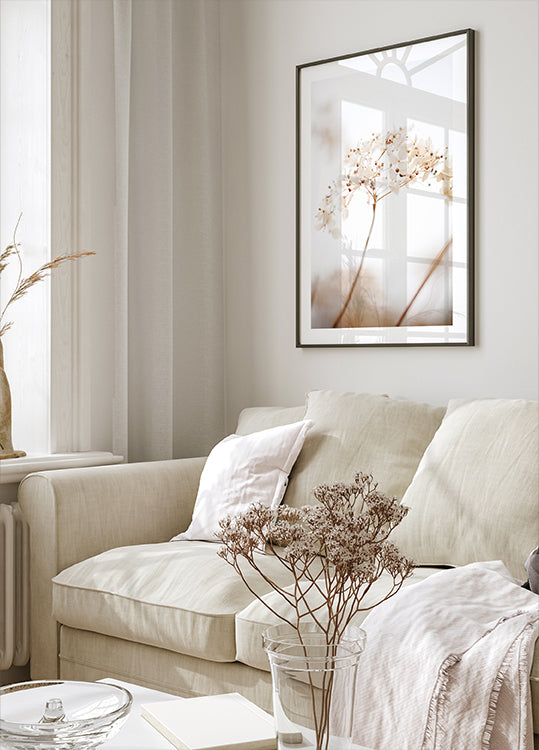 Soft dried flower_brown