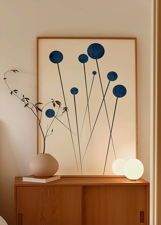 Wild Blueberries Poster