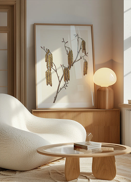 Hazel Alder (alnus Regosa) From North American Wildflowers (1925) By Mary Vaux Walcott. Poster