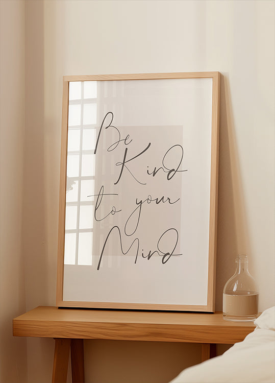 Bekindtoyourmind 4 Poster