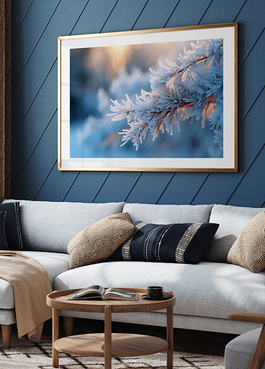 Frosted Serenity Poster