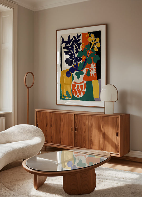 Floral Symphony Poster