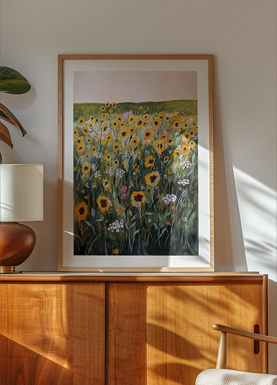 Flower Field Poster