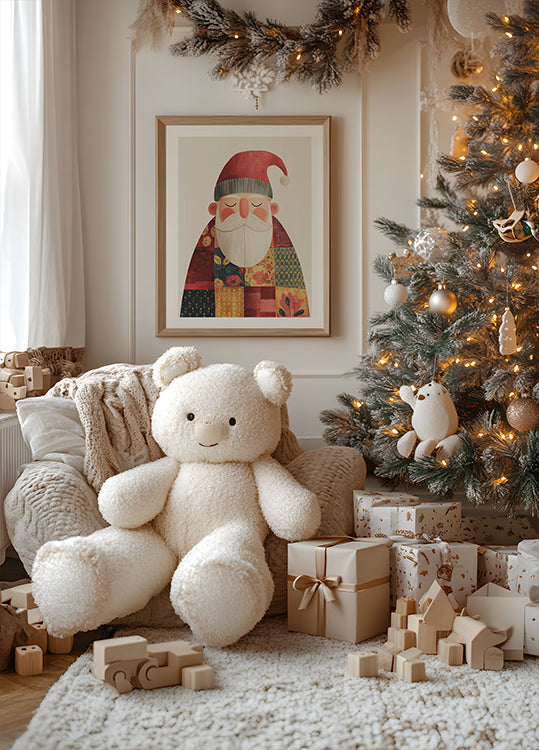 Calm Santa No 2 Poster