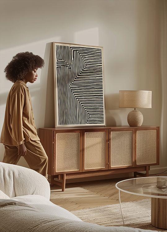 Linear Labyrinth Poster