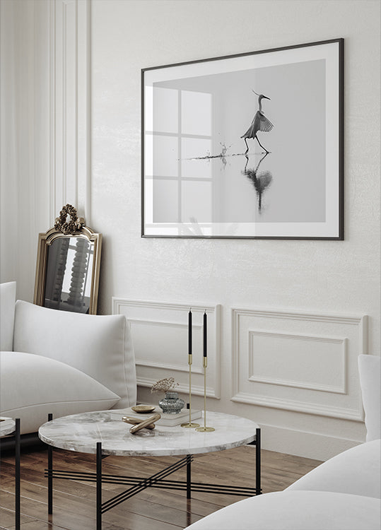 "Dancing on the water" Poster