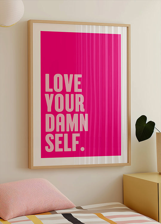Self-Love Boldly Poster