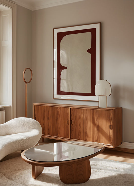 Modern organic art 4 Poster