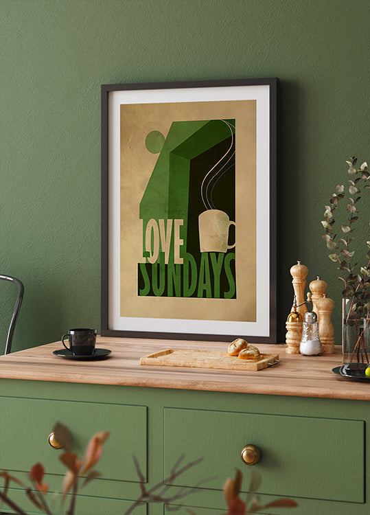 Love Sunday print