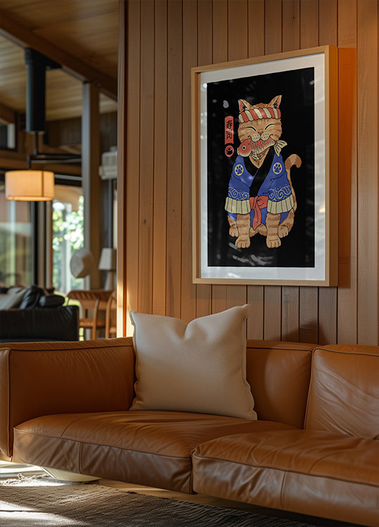 Sushi Meowster Poster