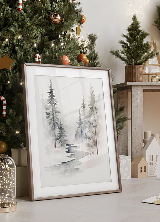 Winterly Silence Poster