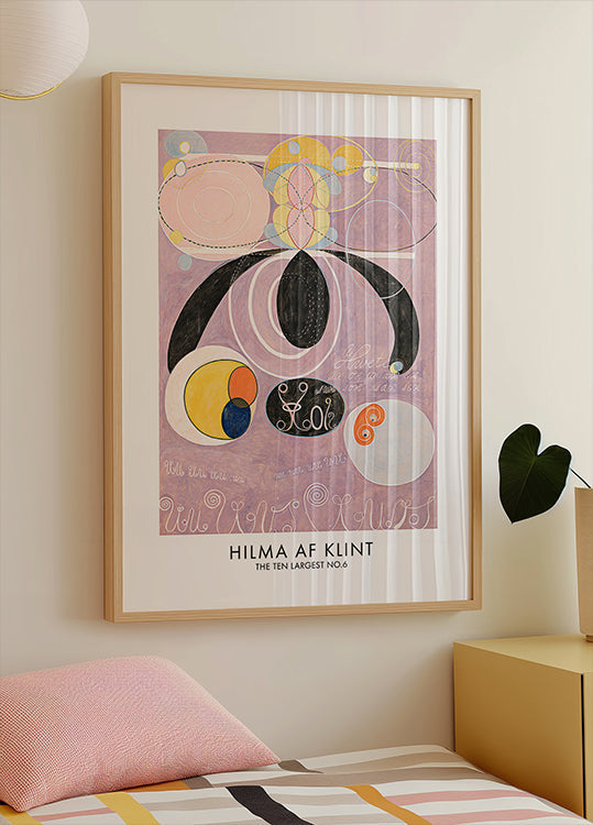 The Ten Largest No.6 Poster