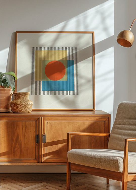 Geometric Harmony Poster