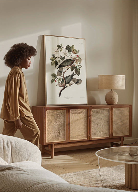 Brand Tailed Pigeon From Birds Of America (1827) Poster