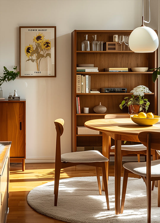 Flower Market. Paris Poster