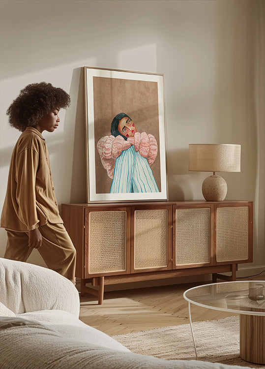 Dreaming girl Poster