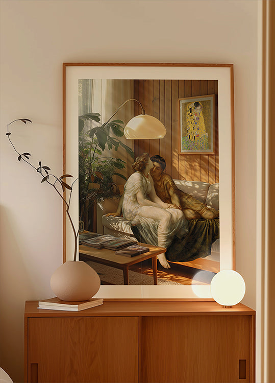 Nostalgic Kiss Poster