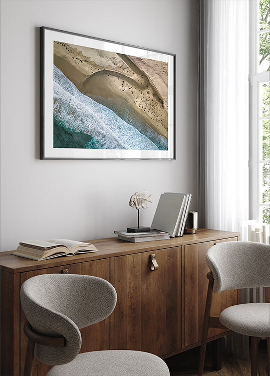 Big Sur Aerial Poster