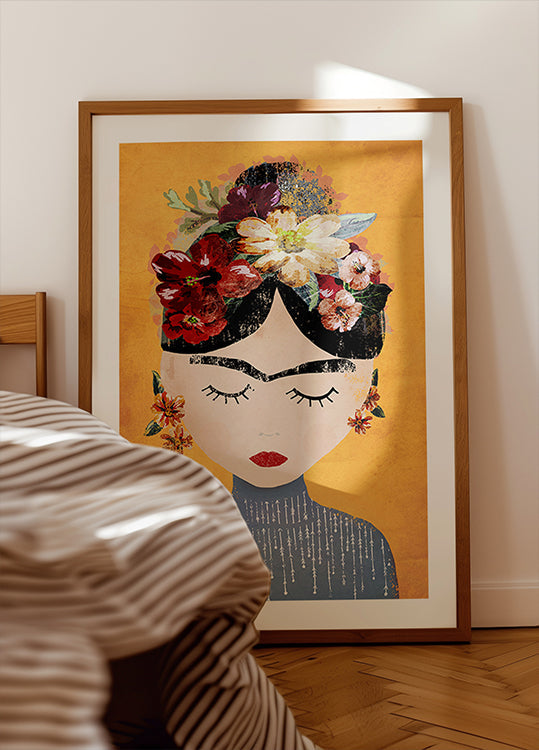 Floral Serenity Poster