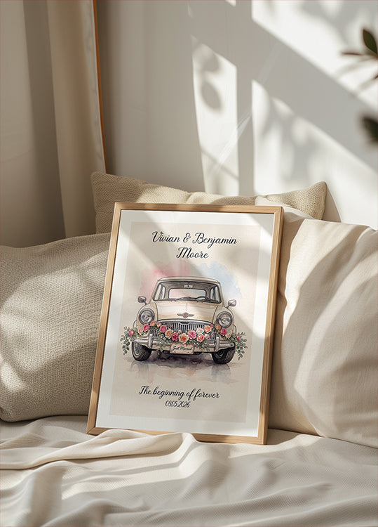 Just Married Personal Poster
