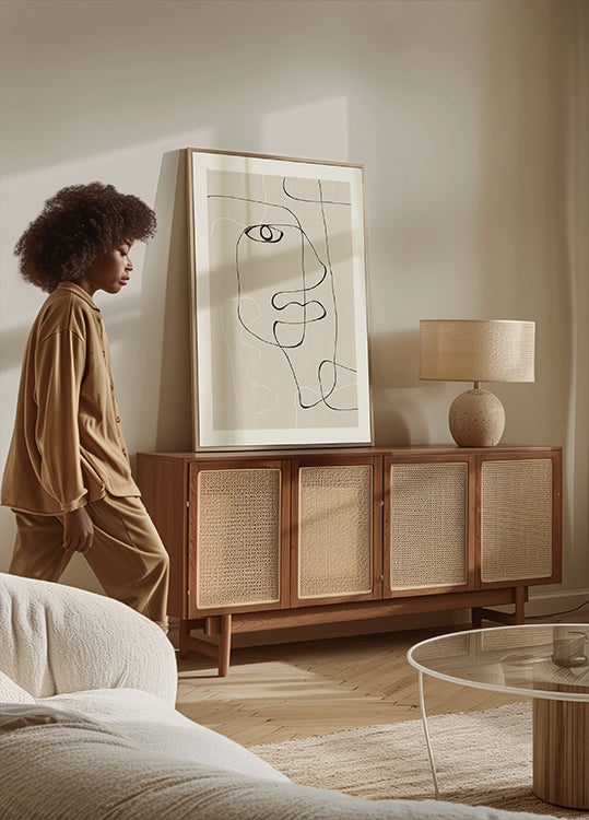 Line Expression Poster