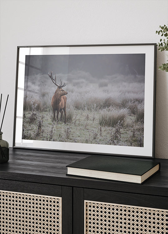 Prideful. deer. Poster