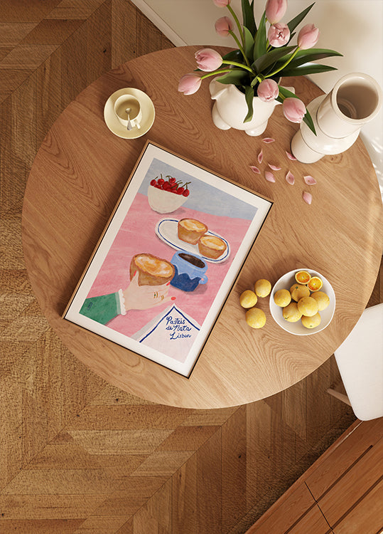 With Love From Lisbon - Food and Travel Art Poster