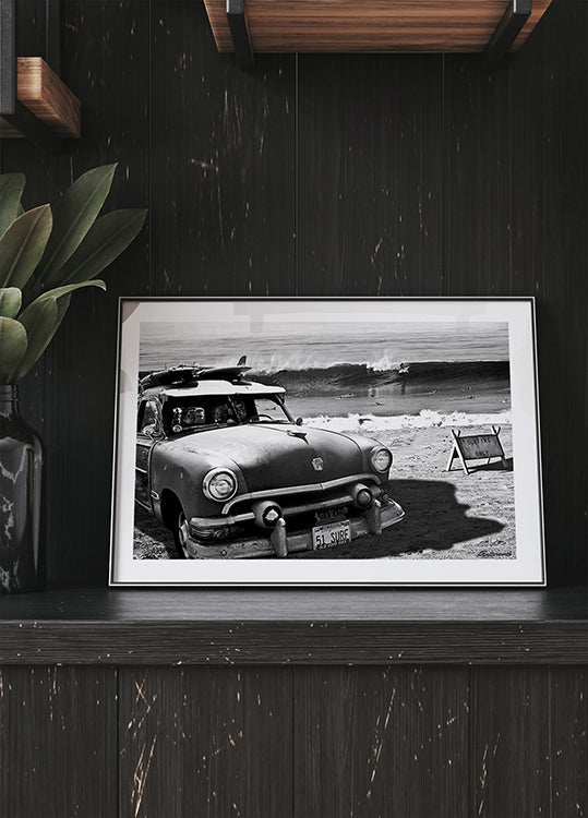 Vintage Ford Woody Poster