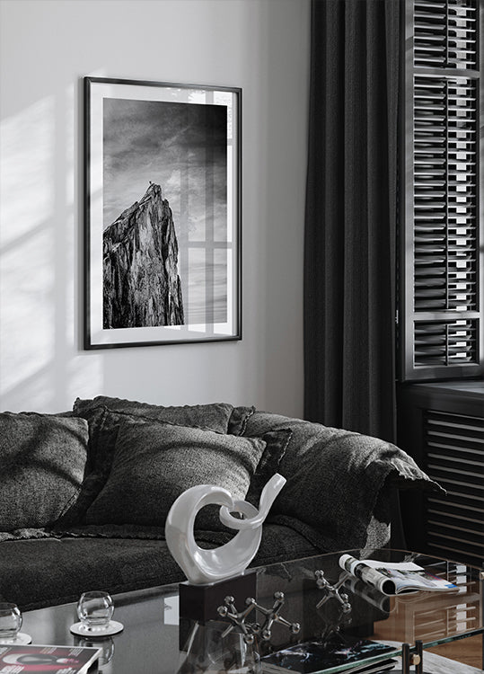 Balancing between Earth and Sky Poster