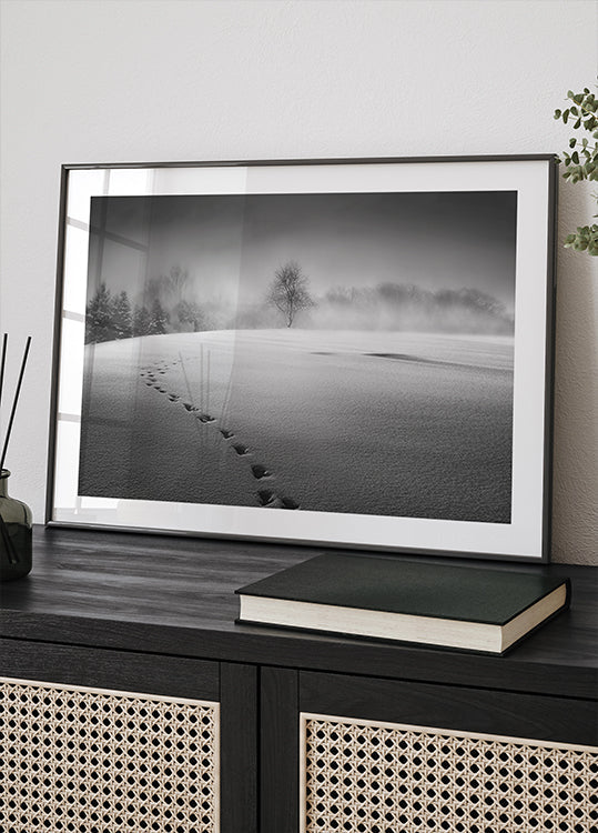 Winter scenery Poster