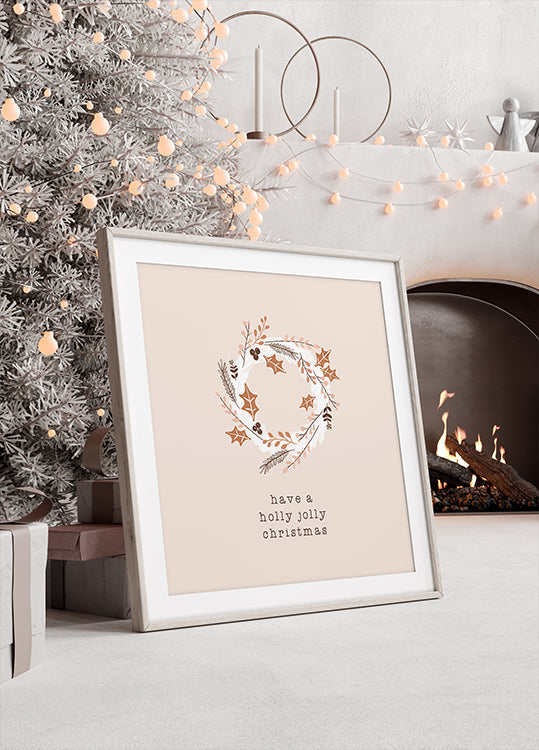 Have a Holly Jolly Christmas Poster