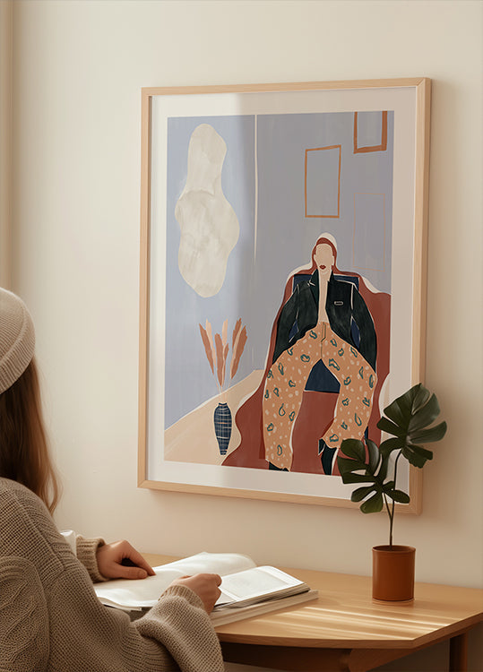 Dreamy Lavender Poster