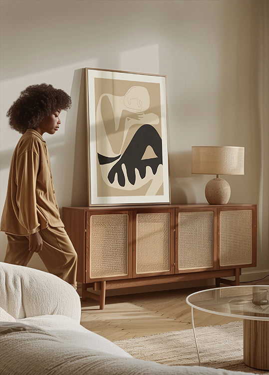 Abstract Art Figure 3 Poster