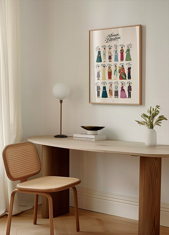 Women of Literature Poster