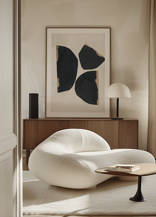 Organic Shapes 1 Poster