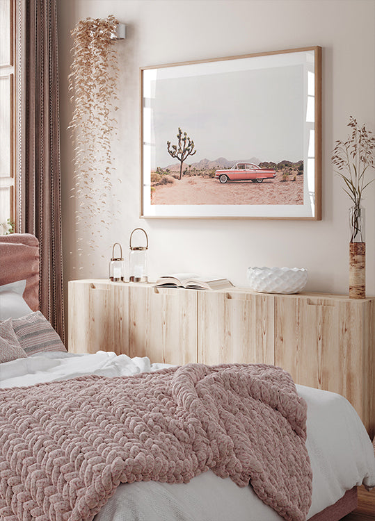 In the desert Poster